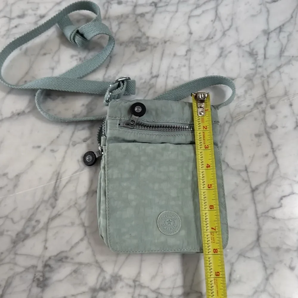 Kipling El Dorado Crossbody Shoulder Strap Mini Bag Mint